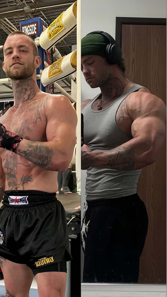 Coach's own transformation image.